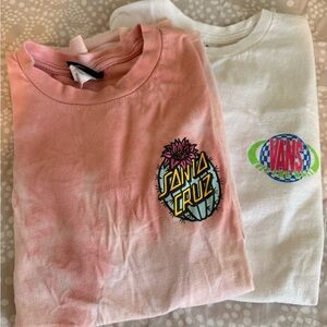 Santa Cruz Skateboards Light Pink Kids Tee